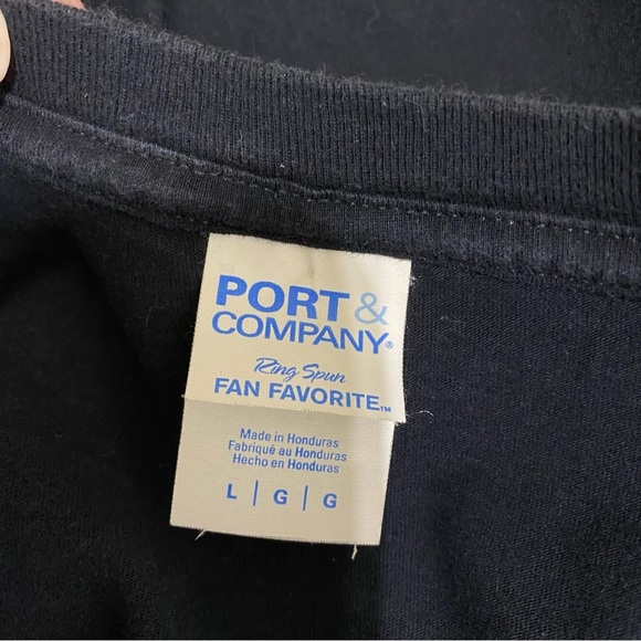 Rockport Strong Men’s Texas Flag Black Tee - Picture 6 of 8